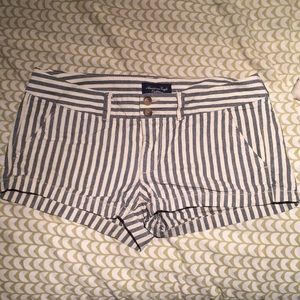 American Eagle Striped Shorts